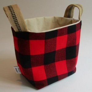 Flannel Bag-Red/Black Buffalo Plaid